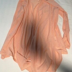 MICHAEL Michael Kors Light Coral Open-Front Cardigan